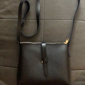 Leather crossbody